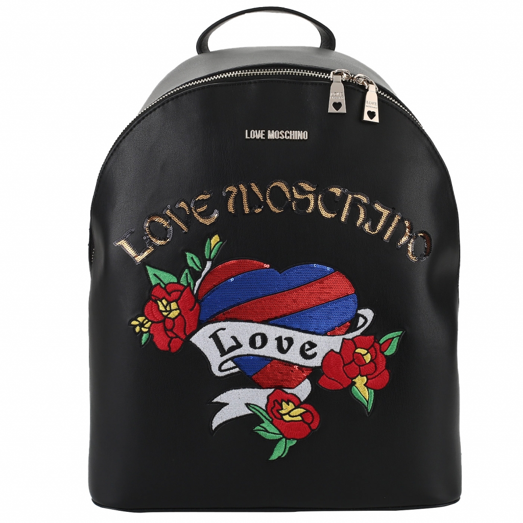 Рюкзак с вышивкой Love Moschino LM Embroidery